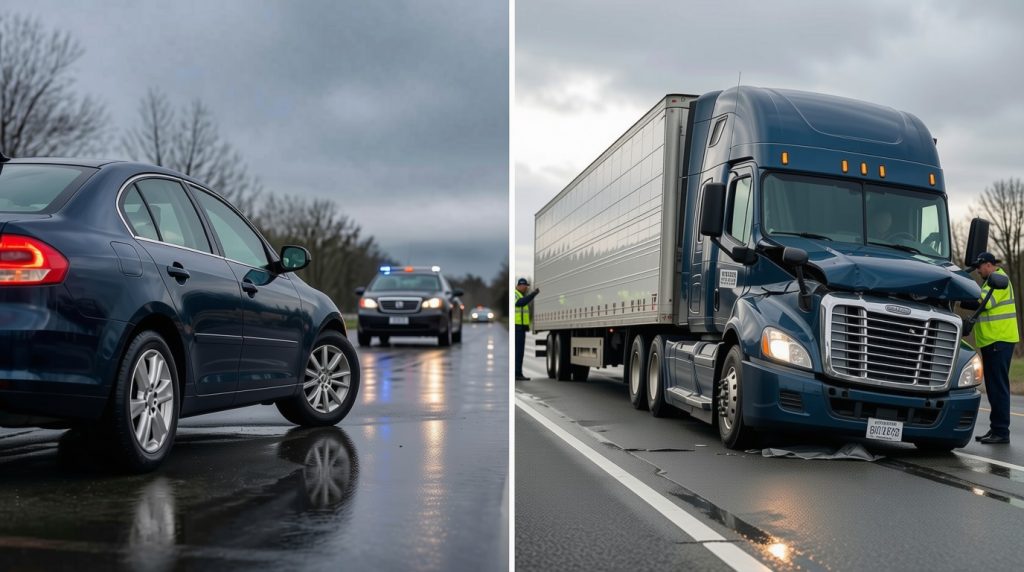 Car vs. Truck Accident: What’s the Difference?